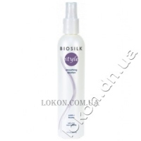 BIOSILK Style Smoothing Solution - Спрей для выпрямления волос с помощью термоинструментов