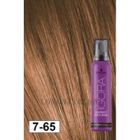 SCHWARZKOPF Igora Color Expert Mousse 7-65 - Тонуючий мус для волосся "Шоколадний золотистий блондин"