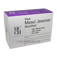 MCCM Pack Meso Jessner Modified - Набір пілінг резорцин 15% молочна кислота 10% лимонна кислота 3%