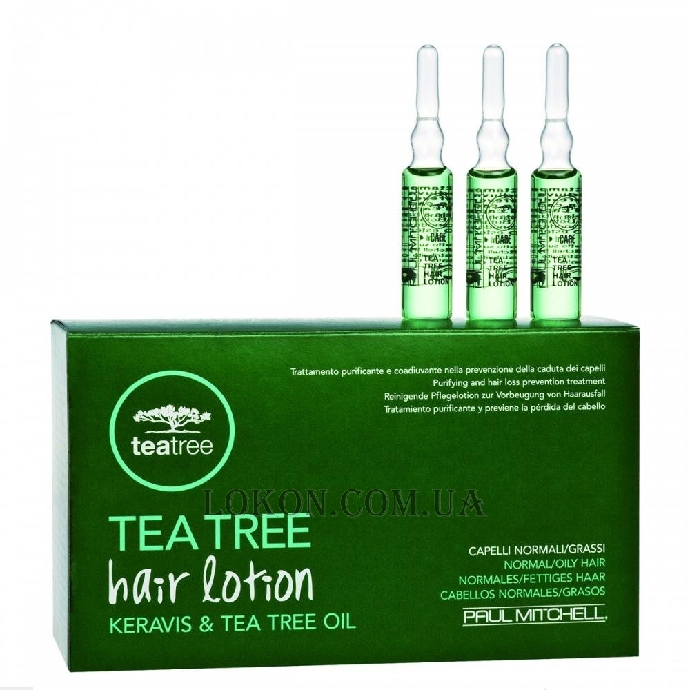 PAUL MITCHELL Tea Tree Hair Lotion Keravis and Tea Tree Oil - Лосьон против выпадения волос с экстрактом чайного дерева