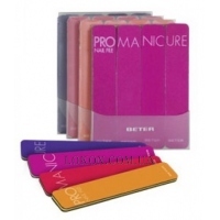 BETER Beauty Care Viva ProManicure Nail File - Пилочки для ногтей, стекловолокно 180, 8 см