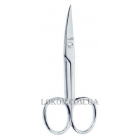 BETER Beauty Care - Ножиці манікюрні для нігтів вигнуті (хромовані) 9 см