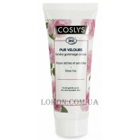 COSLYS Facial Gentle Scrub With Organic Rose Floral Water - Мягкий скраб для сухой и чувствительной кожи лица