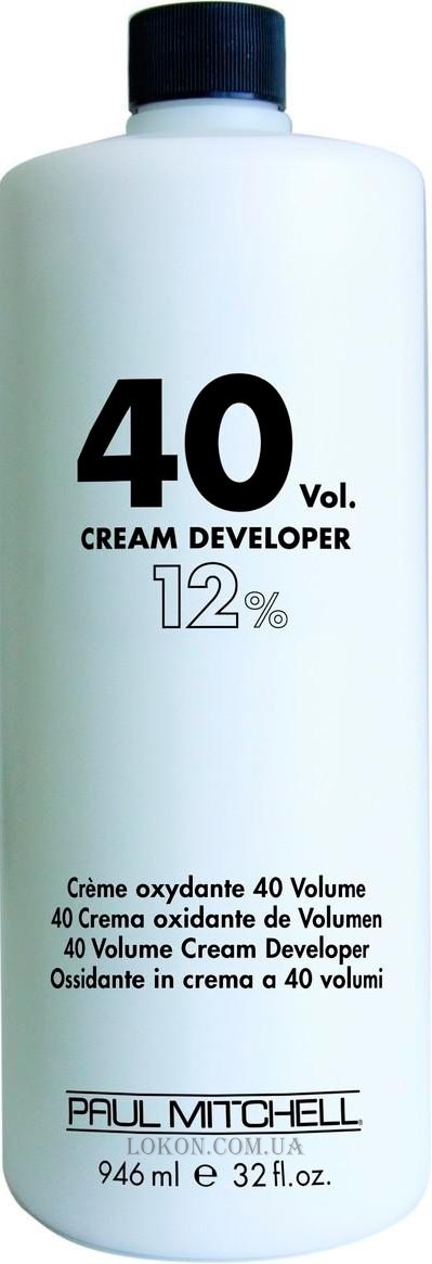 PAUL MITCHELL Cream Developer 40 vol - Кремопроявитель 40 объемов, 12%