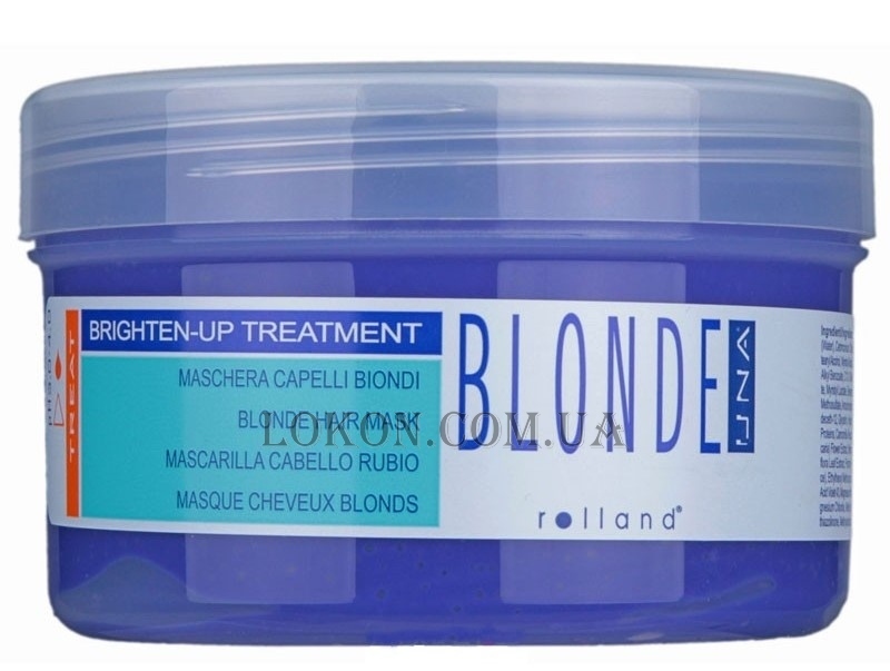 ROLLAND UNA Brighten-Up Treatment - Маска для светлых волос