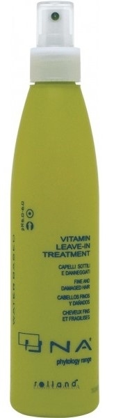 ROLLAND UNA Vitamin Leave and Treatment - Спрей-кондиционер для сухих и тонких волос «Витаминный уход»