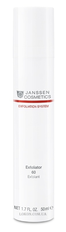 JANSSEN Exfoliation System Exfoliator 60 - Гель-пилинг 60% (дата изготовления июль 2019 г)
