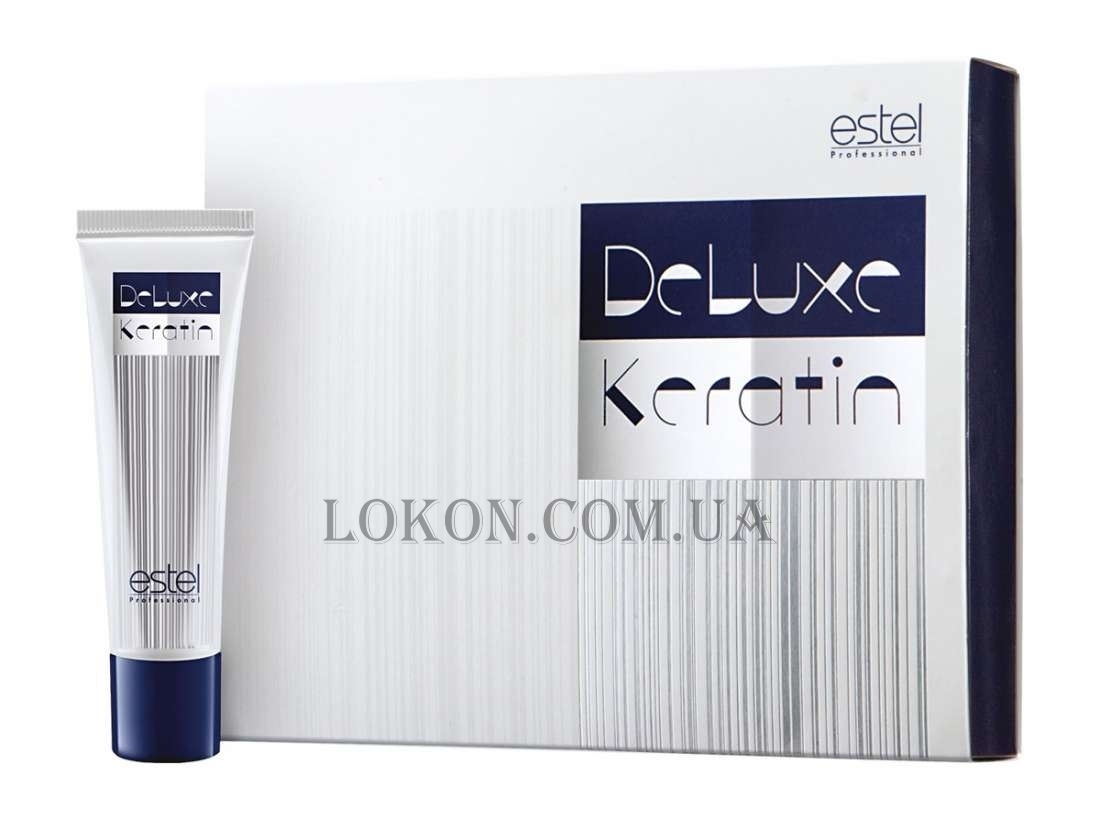 Estel luxe. Блеск-гель для волос de Luxe Keratin. Гель блеск для волос Эстель. Эстель маска ламинирование. Гель кератин Эстель.