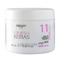 DIKSON Finish Keiras 11 Wax Gel Flexible Control For Hair - Гель-воск для волос экстра сильной фиксации