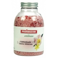 BAEHR Wellness Fussbadesalz Jasmin Wildrose - Сіль для ванн з екстрактом жасмину та дикої троянди