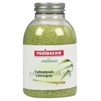 BAEHR Wellness Fussbadesalz Lemongras - Соль для ванн с экстрактом лимонной травы