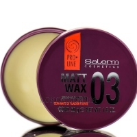 SALERM Matt Wax - Матовый воск для укладки волос