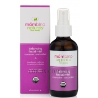 MAMBINO Organics Balancing Facial Mist Rosewater + Cucumber - Балансирующий тоник для лица