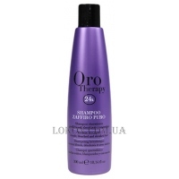 FANOLA Oro Therapy Keratin shampoo for blonde hair with sapphire - Шампунь сапфировый с кератином для светлых волос