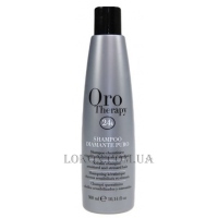 FANOLA Oro Therapy Keratin shampoo for stressed hair with diamond - Шампунь бриллиантовый с кератином для реконструкции волос