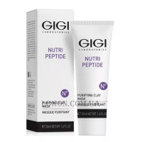 GIGI Nutri-Peptide Purifying Clay Mask - Очищуюча маска для жирної та комбінованої шкіри