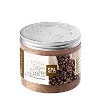 ORGANIQUE Spa Therapу Coffee Cellulite Sugar Body Peeling - Антицеллюлитный сахарный пилинг для тела