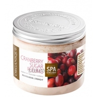 ORGANIQUE Spa Therapy Cranberry Sugar Peeling - Омолаживающий сахарный пилинг для тела