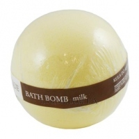 ORGANIQUE Effervescent Balls For Bath Milk - Шипучий шар для ванны 