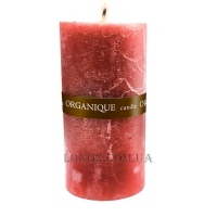 ORGANIQUE Candle Big Cylinder Red Currant - Ароматерапевтическая свеча 