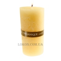 ORGANIQUE Candle Big Cylinder Red Pinacolada - Ароматерапевтическая свеча 