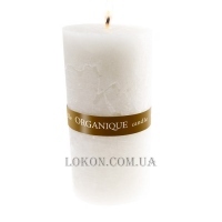 ORGANIQUE Candle Big Cylinder Red Cotton&Lotus - Ароматерапевтическая свеча 