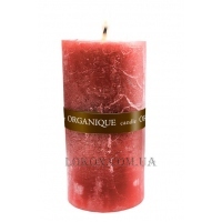 ORGANIQUE Candle Medium Cylinder Red Currant - Ароматерапевтическая свеча 