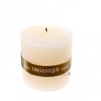 ORGANIQUE Candle Small Cylinder Vanilla - Ароматерапевтична свічка "Ваніль", маленький циліндр