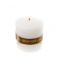 ORGANIQUE Candle Small Cylinder Cotton&Lotus - Ароматерапевтическая свеча 