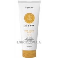 KEMON Actyva Linfa Solare Mask - Маска для волос после пребывания на солнце