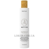 KEMON Actyva Equilibrio G Shampoo - Шампунь для жирной кожи головы и волос