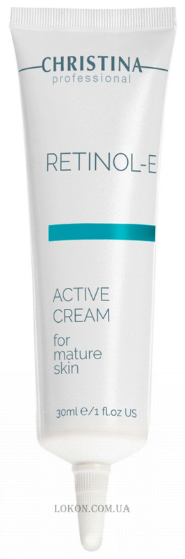 CHRISTINA Retinol E Active Cream - Активный крем для обновления и омоложения кожи лица