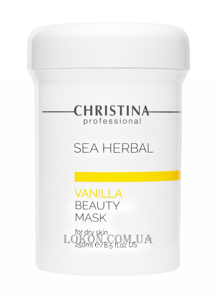 CHRISTINA Sea Herbal Beauty Mask Vanilla - Ванильная маска красоты для сухой кожи