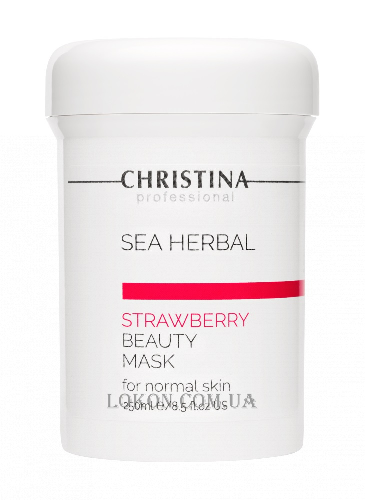 CHRISTINA Sea Herbal Beauty Mask Strawberry - Клубничная маска красоты для нормальной кожи