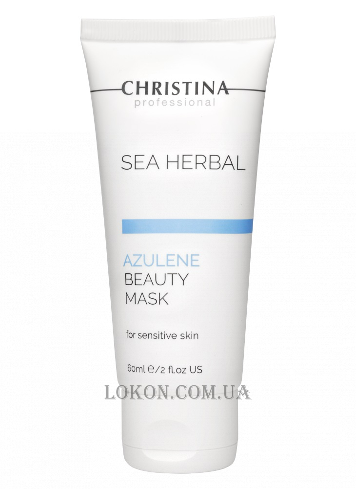 CHRISTINA Sea Herbal Beauty Mask Azulene - Азуленовая маска красоты для чувствительной кожи
