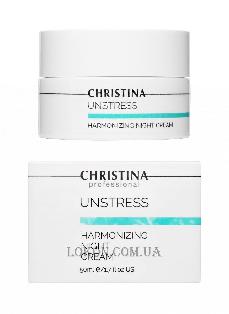 CHRISTINA Unstress Harmonizing Night Cream - Гармонизирующий ночной крем