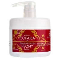 COSMOFARMA JoniLine Classic Copaiba і Peony Mask - Маска для волосся з копайським бальзамом та екстрактом півонії