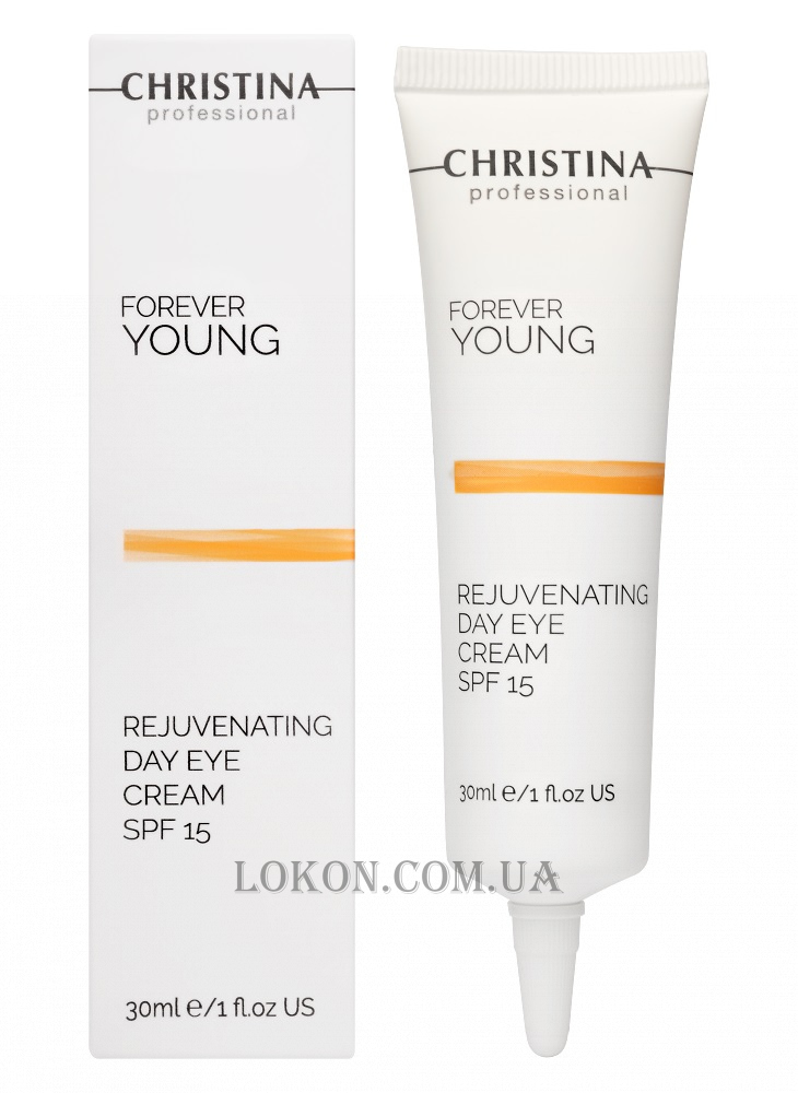CHRISTINA Forever Young Rejuvenating Day Eye Cream SPF-15 - Омолаживающий дневной крем для зоны глаз SPF-15