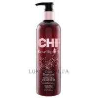 CHI Rose Hip Oil Color Nurture Protecting Conditioner - Захисний кондиціонер для фарбованого волосся з маслом троянди