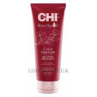 CHI Rose Hip Oil Color Nurture Recovery Treatment - Відновлююча маска для фарбованого волосся з маслом троянди