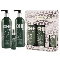 CHI Tea Tree Oil Calming Cleanse Trio - Набор для волос 