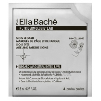 ELLA BACHE Nutridermologie® Lab Regard Magistral Intex 8,9% Bio Cellulose Eye Patches - Патчі Мажистраль Інтекс для верхньої та нижньої повіки