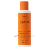 GLYMED PLUS Serious Action Skin Astringent No.5 - В'яжучий засіб №5 з 5% саліциловою кислотою