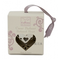 COLLINES de PROVENCE Heart Pomander Soft Cashmere - Ароматизатор у формі маленького серця, аромат "Ніжний кашемір"