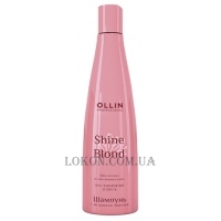 OLLIN Shine Blond - Шампунь для світлого волосся з екстрактом ехінацеї