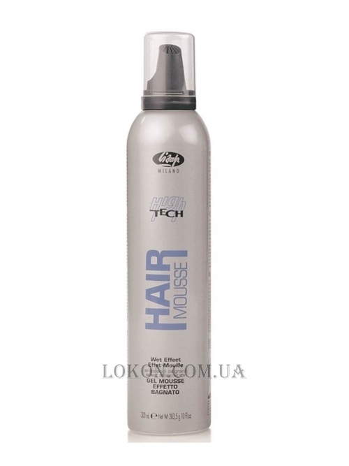 LISAP High Tech Hair Mousse Gel - Гель-мусс распрямляющий с эффектом мокрых волос