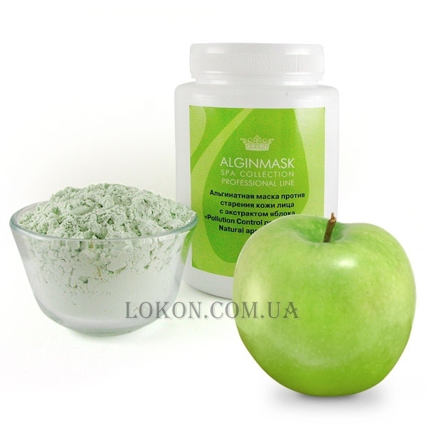 ALGINMASK Natural Apple Extract Peel Off Mask - Маска против старения кожи лица с экстрактом яблока