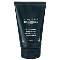 BARBURYS Shaving Transparent Cream-Gel - Крем-гель для точного бритья прозрачный