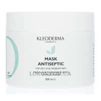 KLEODERMA Problem Skin Treatment Mask «Antiseptic» - Маска для лікування проблемної шкіри 