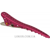 Y.S.PARK Shark Clip Pink Metal - Затиск для волосся, рожевий металік
